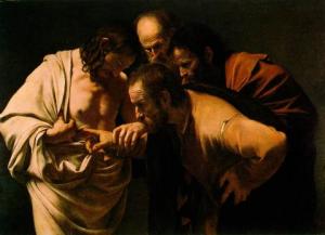 多馬探入耶穌的肋旁